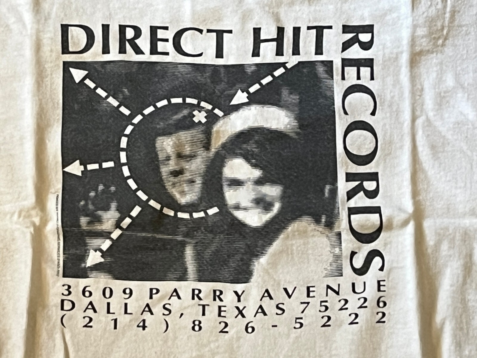 DIRECT HIT RECORDS T-SHIRT SIZE XL JFK JACKIE O HEADSHOTS RARE PUNK T-SHIRT SICK gallery