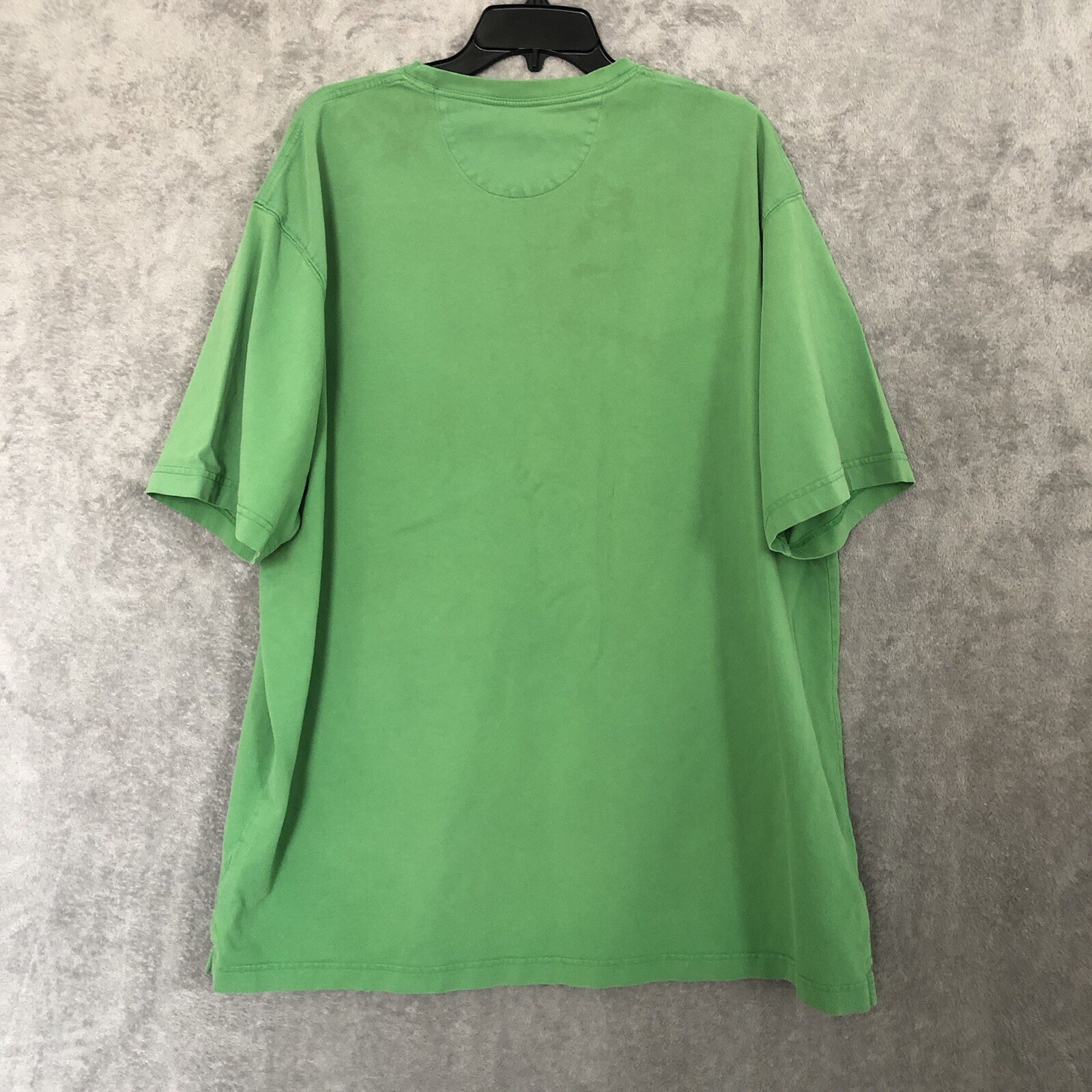 Duluth Trading Co Longtail T Tee Shirt Green Relaxed Short Sleeve Large Mens gallery