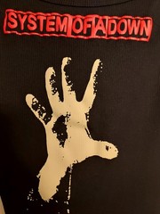 System of a Down cropped tank top system of a down crop top soad Shirt Hand Self