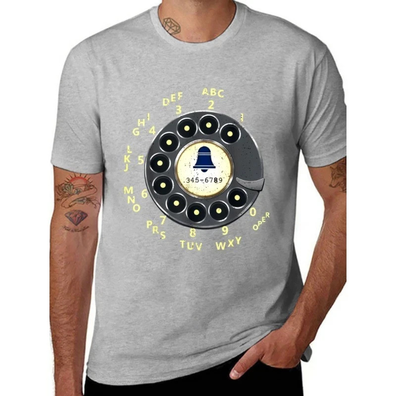 Vintage Retro Dial Telephone T-Shirt gallery
