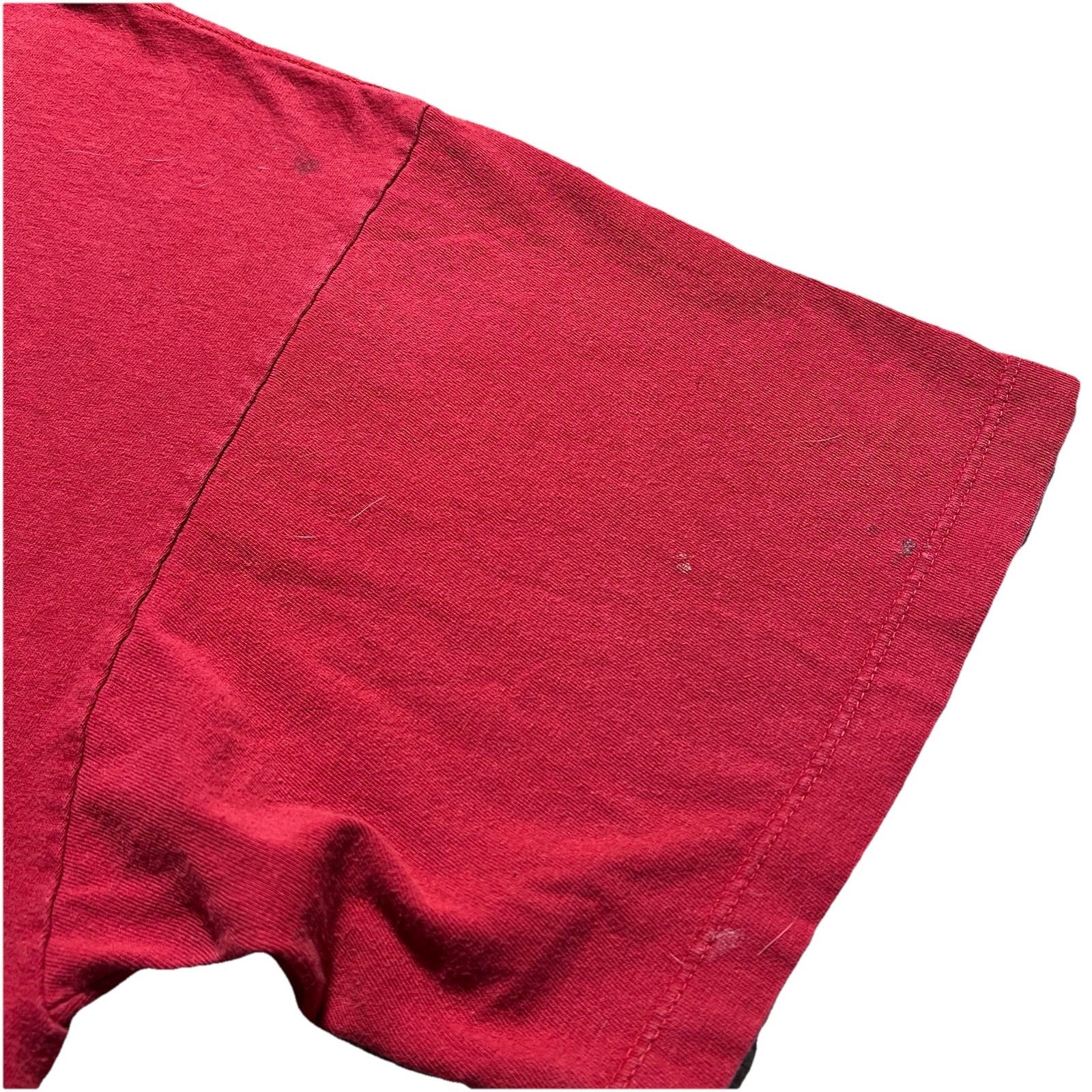 Vintage Mammoth Cave National Park Tee 2XL USA Made Red Cropped Cotton Souvenir gallery