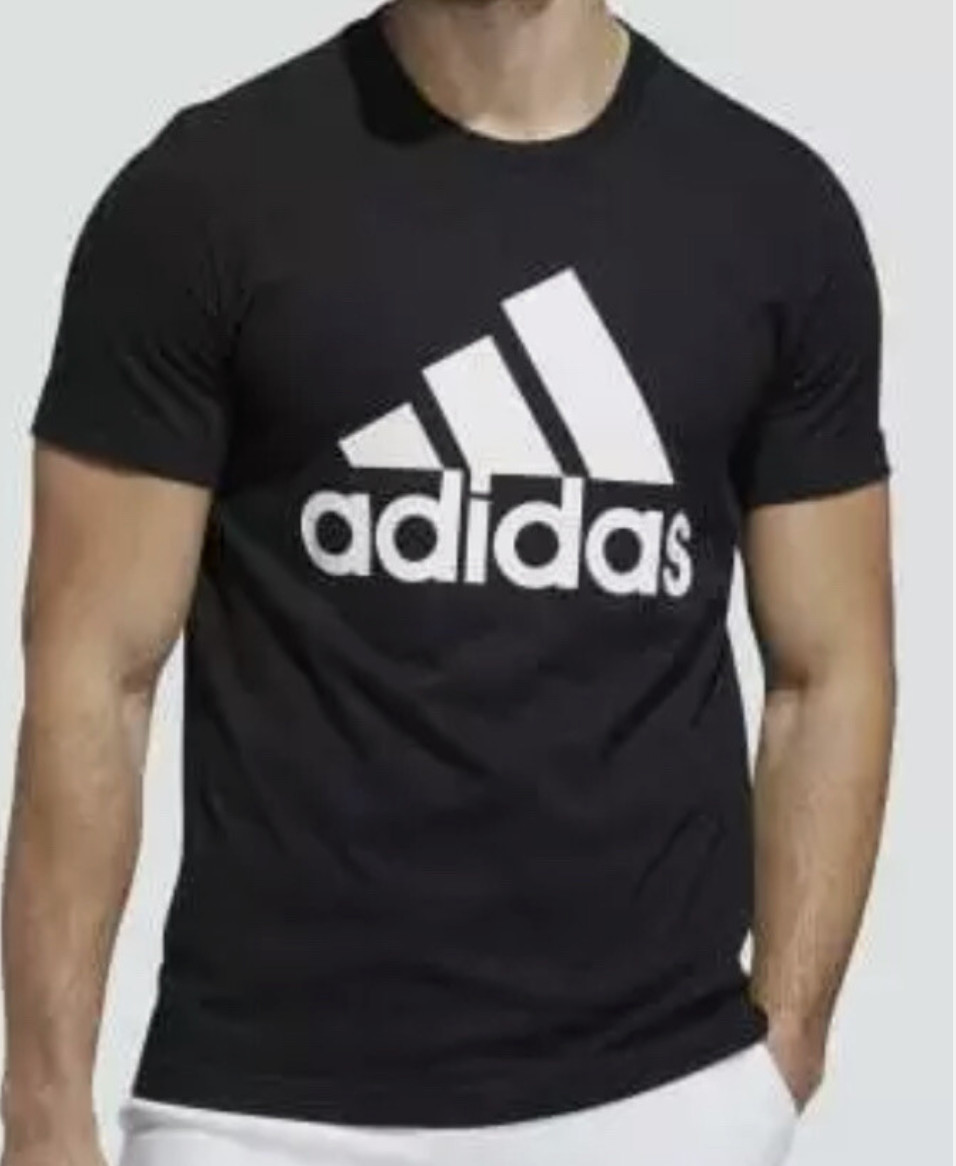 BRAND NEW Adidas Men's Basic BOS Tee 3 Stripes - LEGEND INK (Dark Navy) SIZE XL gallery