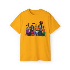 Halloween’s Favorite Characters & Coffee Unisex Ultra Cotton Tee