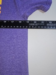 Halloween Michael Meyers Retro Medium Mens Purple Graphic Logo Short Sleeve Tee