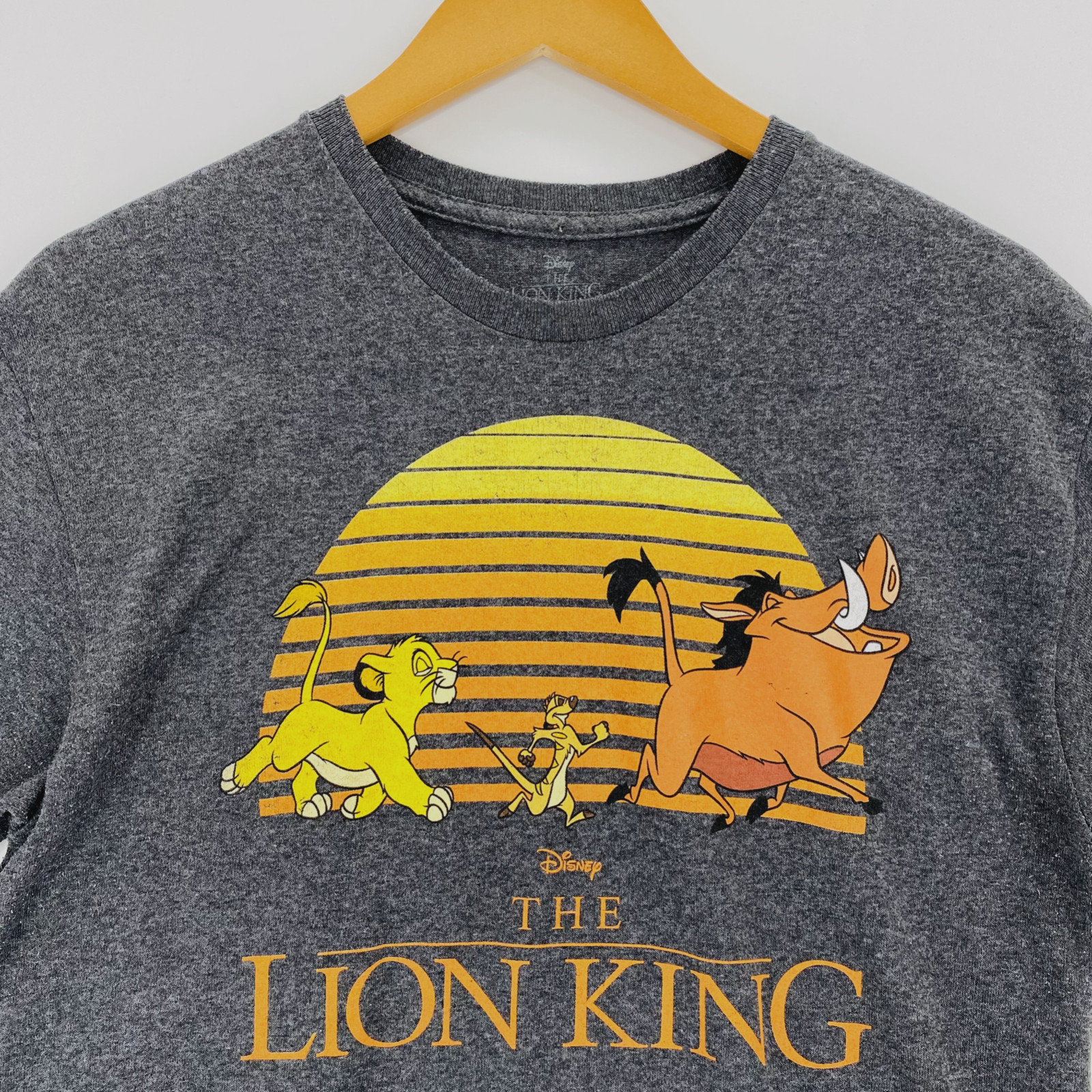 Disney The Lion King Simba Pumba And Timon T Shirt Medium Gray Short Sleeve gallery