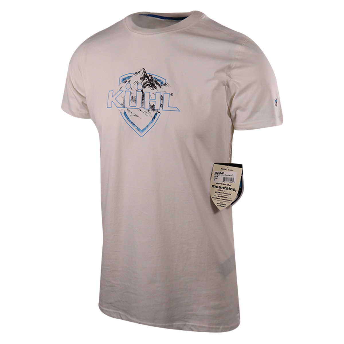Kuhl Men's White Blue Logo Klassik Fit (Retail $35) gallery