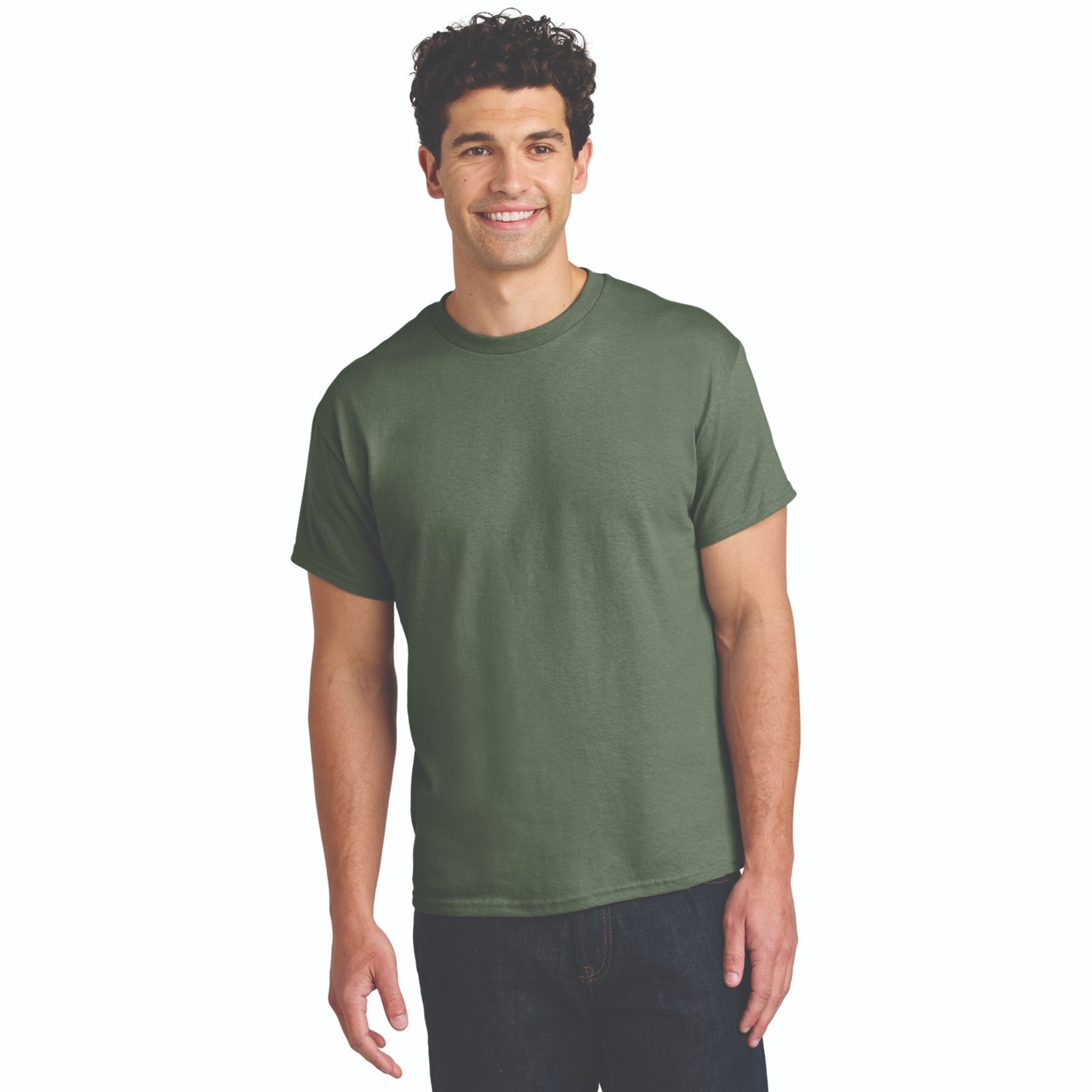 Gildan Men's Heavy Cotton Classic Fit T-Shirt, Assorted Color, 6-Pack, S-5XL gallery