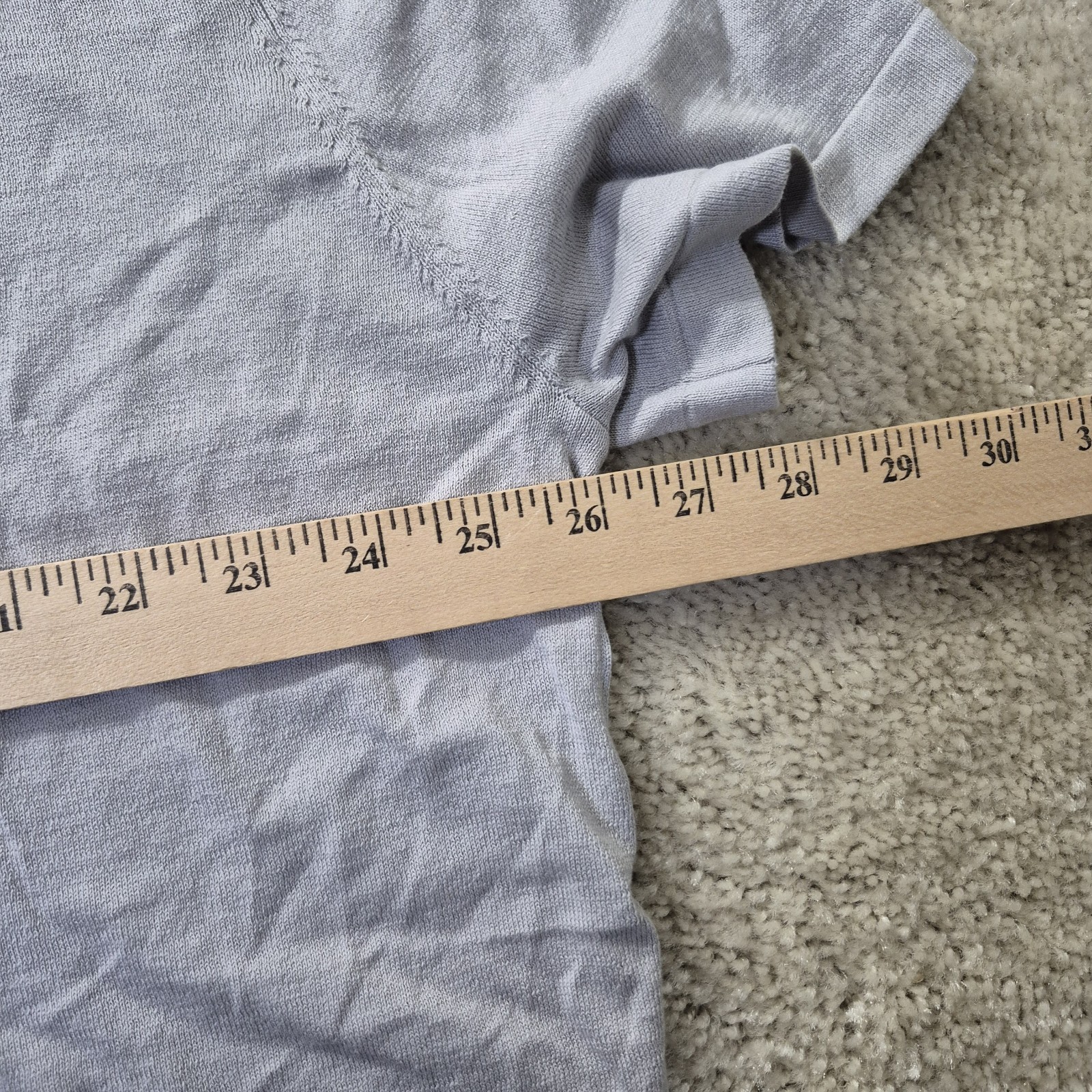Collars & Co Cotton Silk T Shirt Mens 3XL Gray Comfort Knit Luxury Stretch New gallery