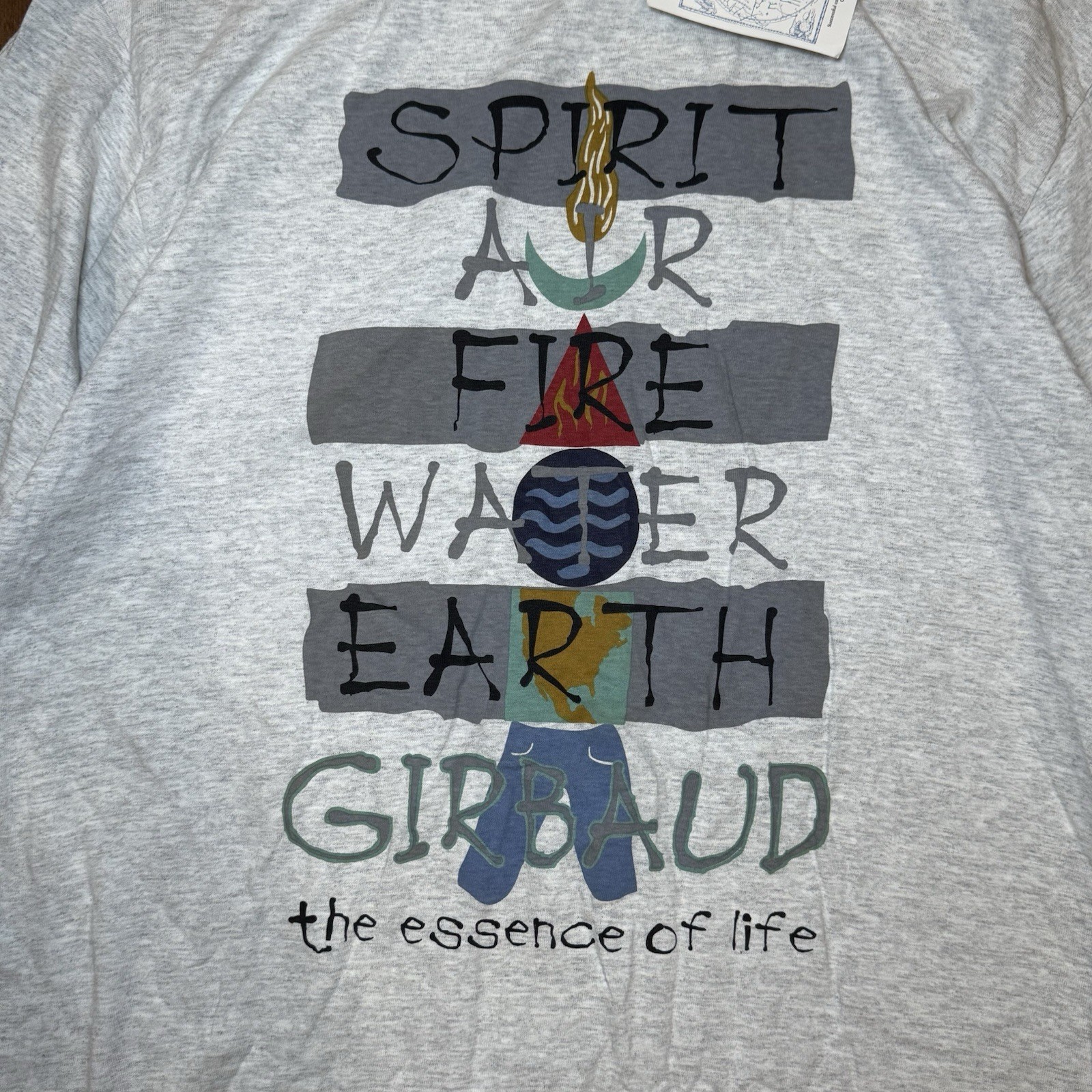 MARITHE FRANCOIS GIRBAUD Vintage Tee Made in U.S.A Size XL gallery