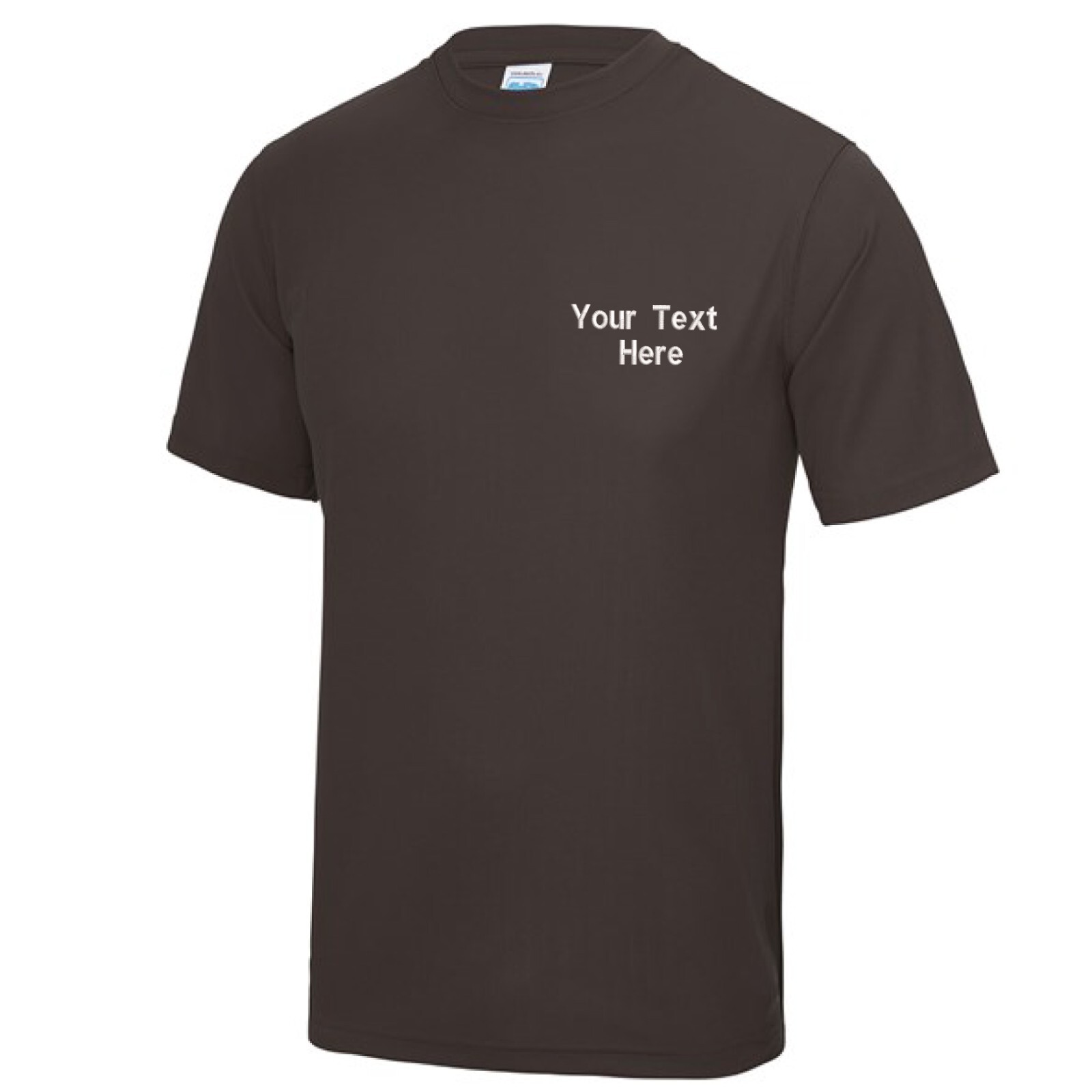 Personalised Custom Embroidered Just Cool Awdis Cool T-shirt Gym Stag Do Hen gallery