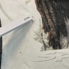 Vintage 90s Bob Marley Excuse Me While I Light Spliff Shirt Large 21×28 White