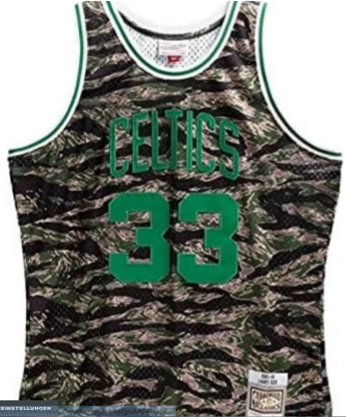 Mitchell & Ness BOSTON CELTICS Swingman ASIAN HERITAGE 6.0 Green LARRY BIRD 1985