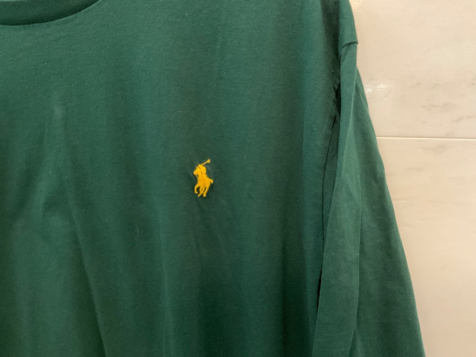POLO Ralph Lauren Big & Tall HUNTER GREEN Short Sleeve Crewneck T Shirt 3XLT S42 gallery
