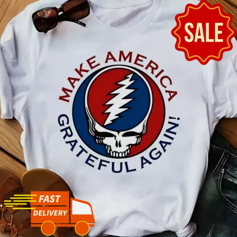 Make America Grateful Again T-Shirt - Rare Short Sleeve Shirt gallery