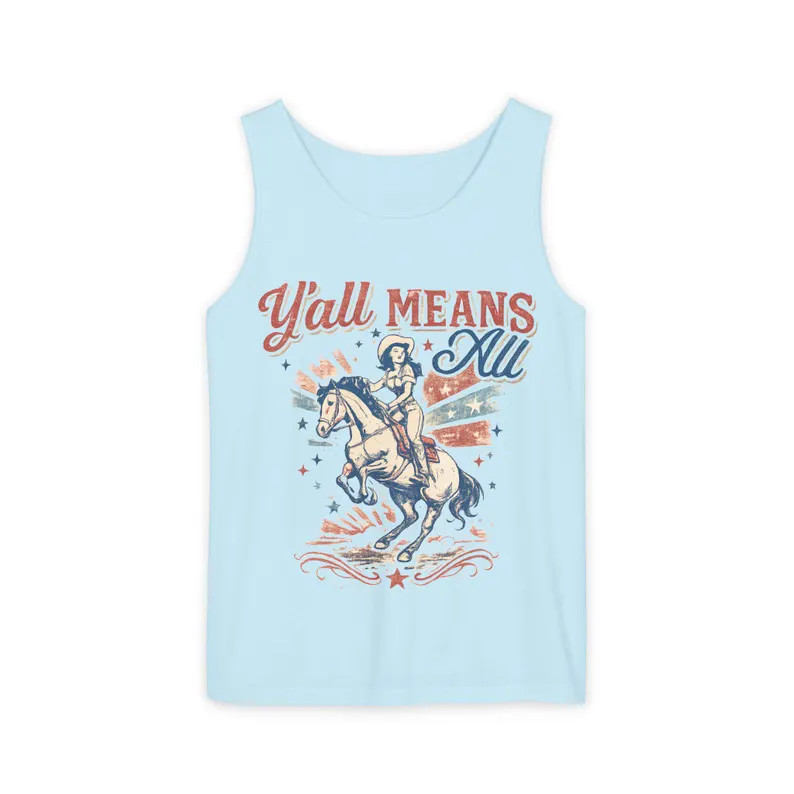 Yall Means All Tank Top gallery