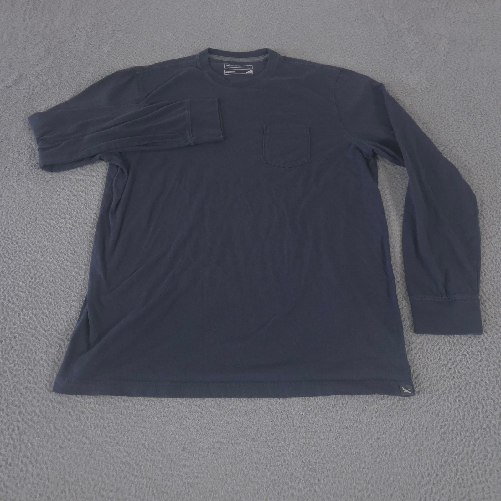 LOT OF 3 Eddie Bauer Shirt Mens L Tall Blue Red LegendWash Thermal Graphic Tee gallery