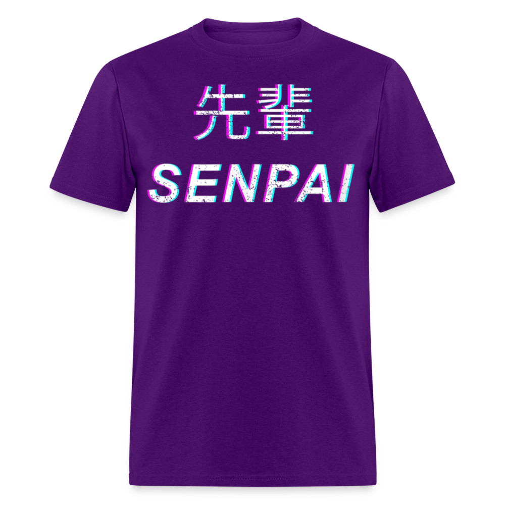 Senpai Japanese Aesthetic Anime Manga shirt Gift Clothing for Fans T-Shirt size gallery