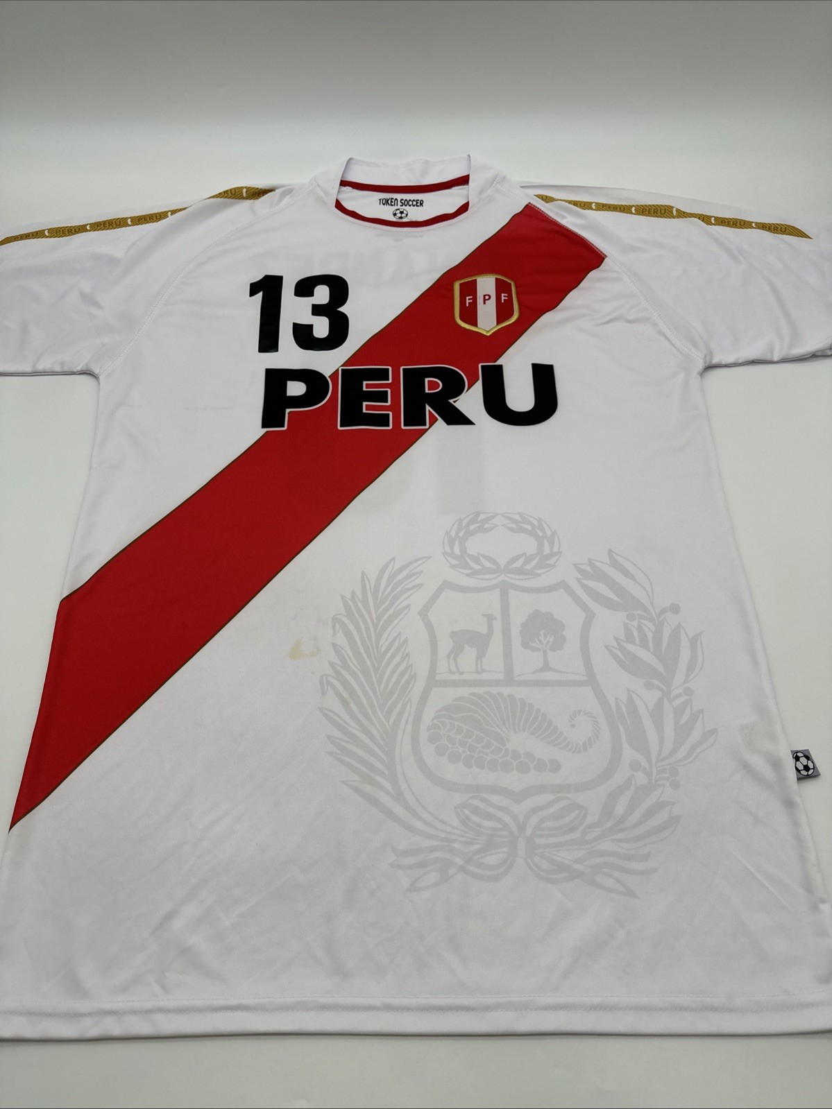 Token Soccer FPF Peru Hernandez #13 Jersey Men One Size Graphic Logo.#31714 gallery
