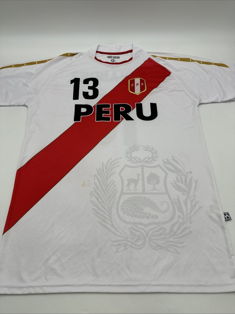 Token Soccer FPF Peru Hernandez #13 Jersey Men One Size Graphic Logo.#31714