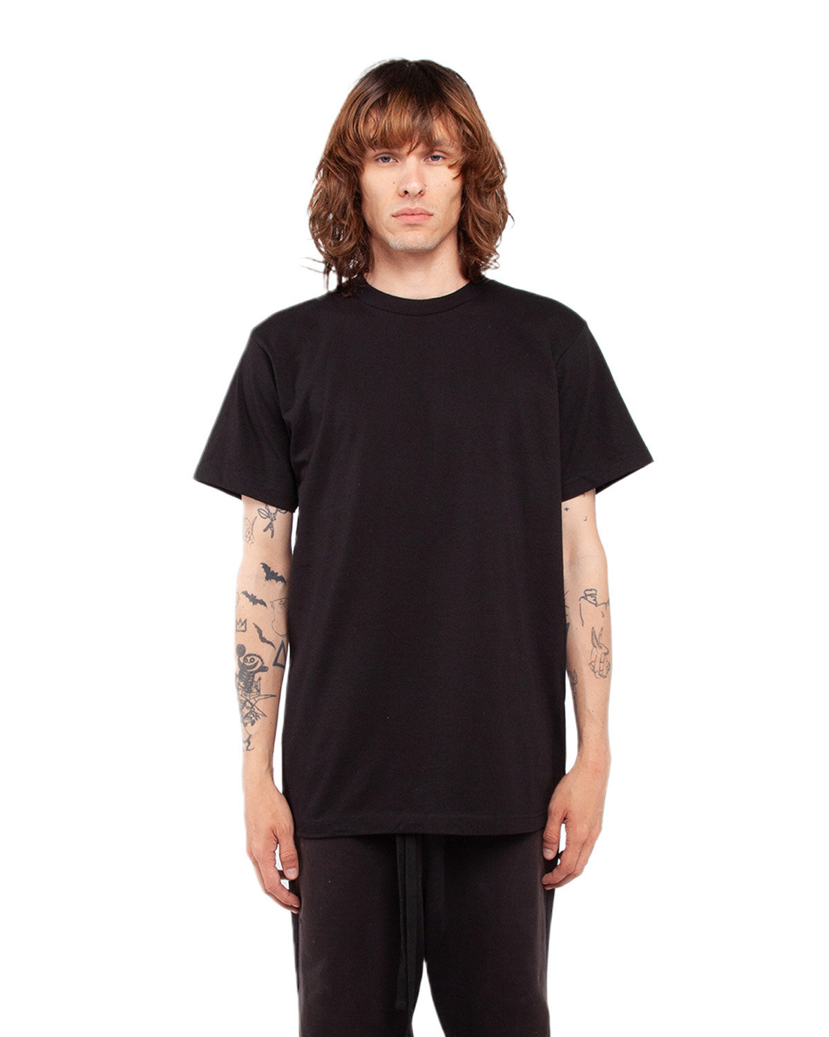 Pack Of 2 Shaka Wear SHASS Adult Active Short Sleeve Crewneck Plain T-Shirt gallery
