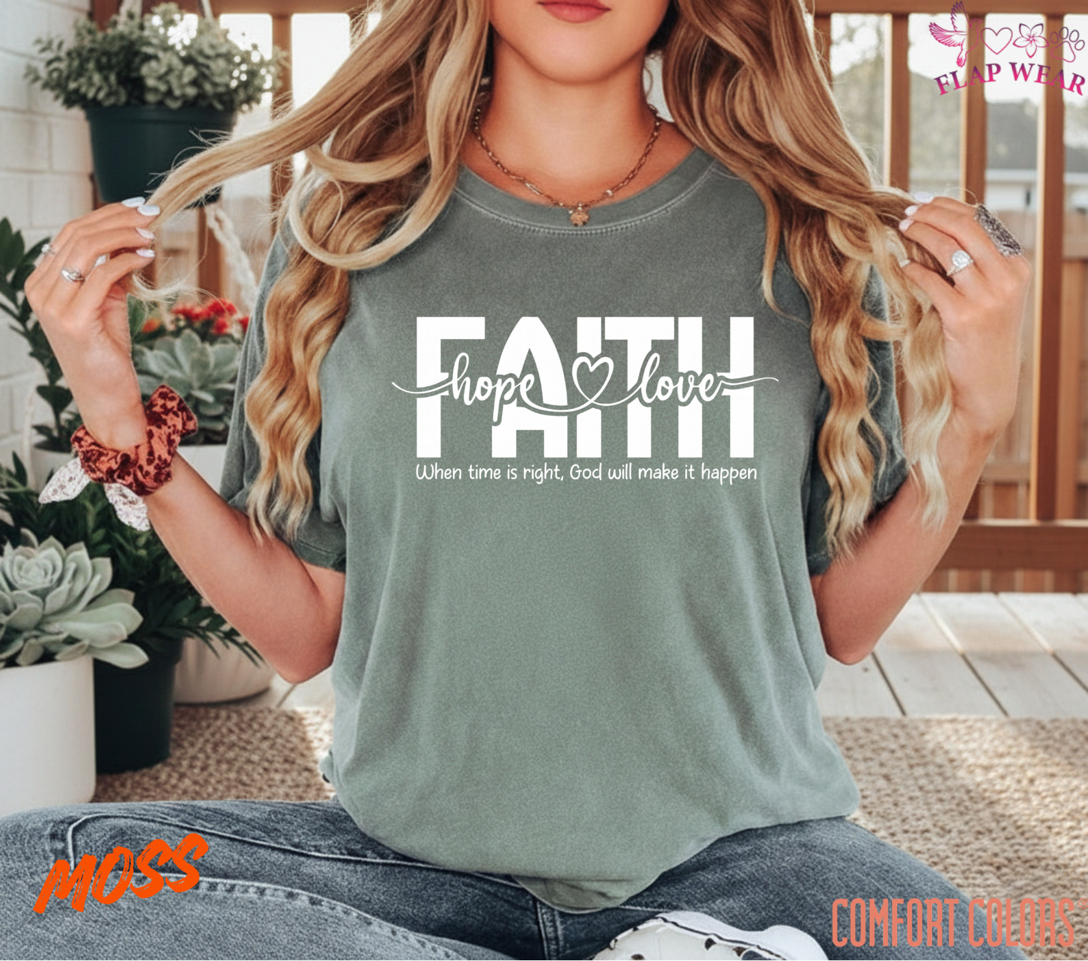 Unisex Faith Hope Love T-Shirt, Men T shirt,Women T shirt Gift ReligionTop gallery