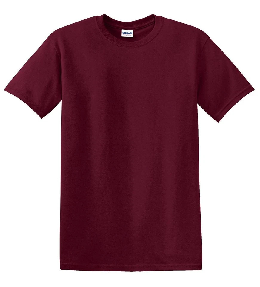 6 Pack Gildan 5000 Men's T-Shirt Heavy Cotton Short Sleeve Plain Blank Tee S-3XL gallery