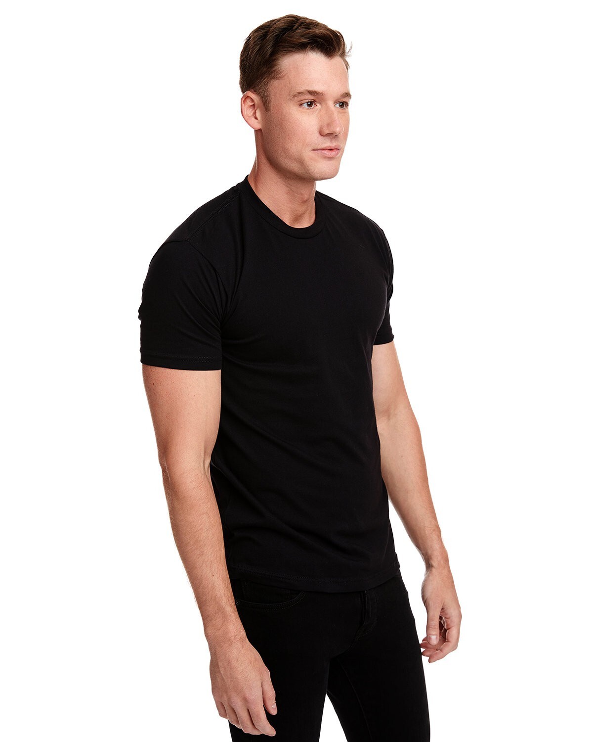 Next Level Apparel Unisex Premium Plain TShirt Super Soft Blank Fit T-Shirt 3600 gallery