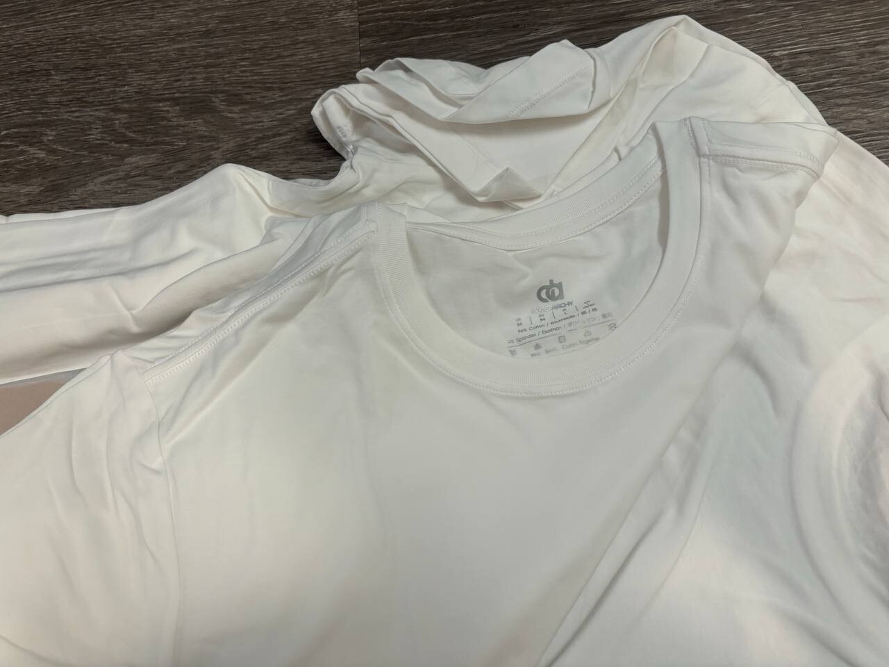 New David Archy 3 Packs Cotton Rib Crew Neck basic Undershirts Size M gallery