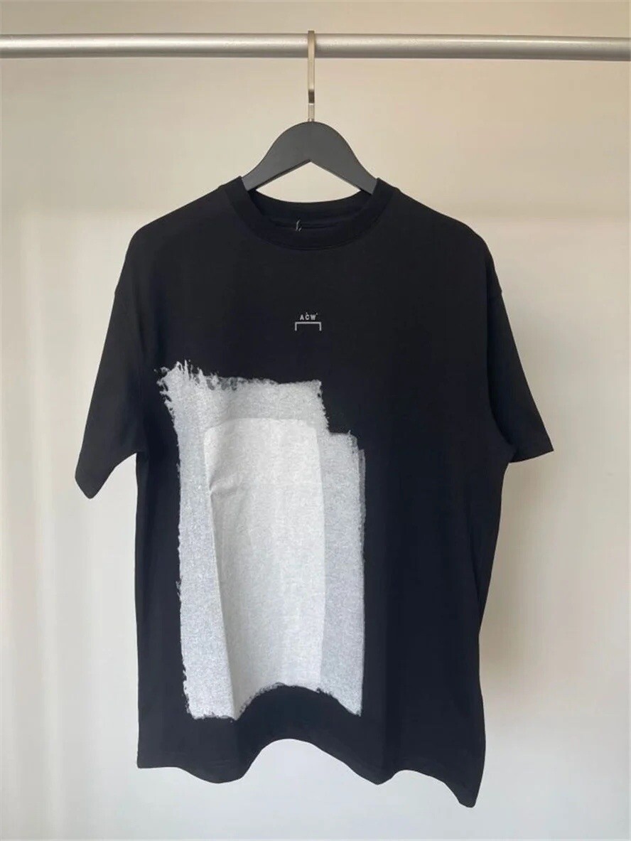 ACW Collage Printed A-COLD-WALL Crewneck Wash Dyed Cotton Short Sleeve T-shirt gallery