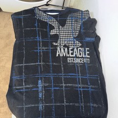 Size L American Eagle Shirt Men’s Grey Vintage Brand