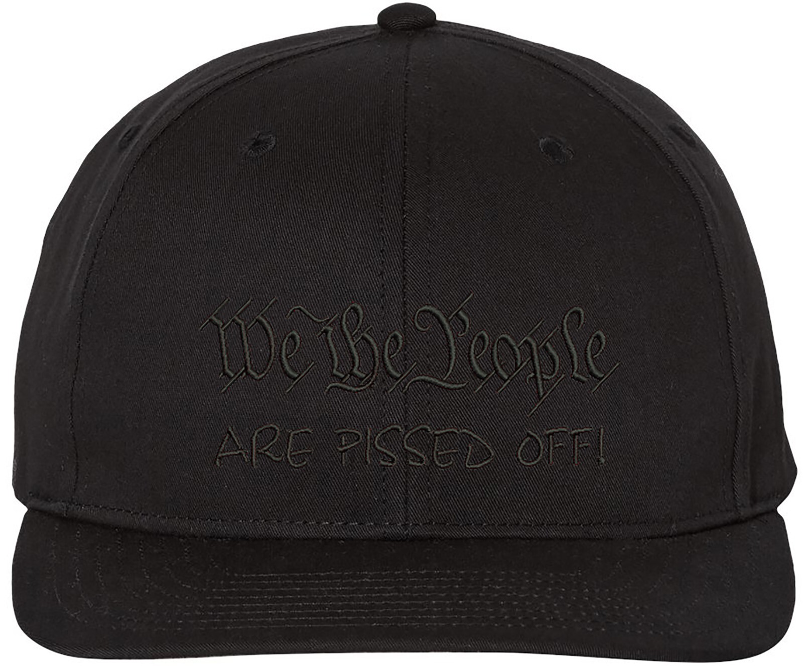 WeThe PeopleAre Pissed Off Richardson Embroidered One Size Fits All Baseball Hat