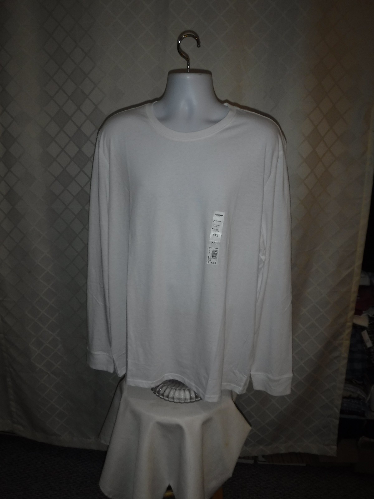 Long Sleeve Men’s Polo T-Shirts size XXL,Sonoma,Beige ,Purple,Grey ,60% cotton
