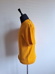 NEW Lorenzoni Italian Orange Short Sleeves Shirt Size XL / 54