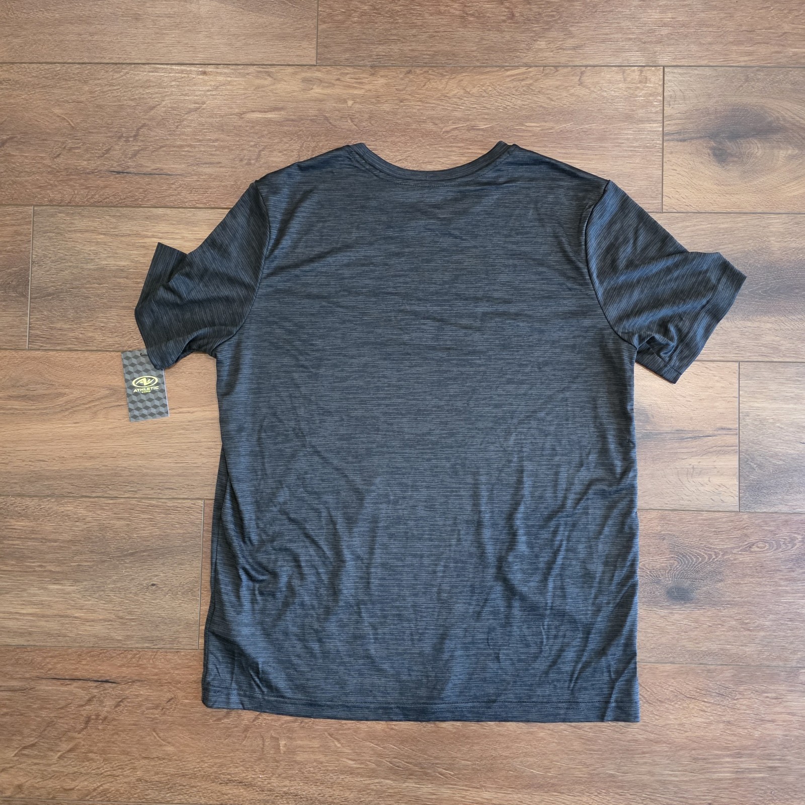 NEW 3pc Mens Black Shirt M Active Short Sleeve Quick Dry Athletic Works DriWorks gallery