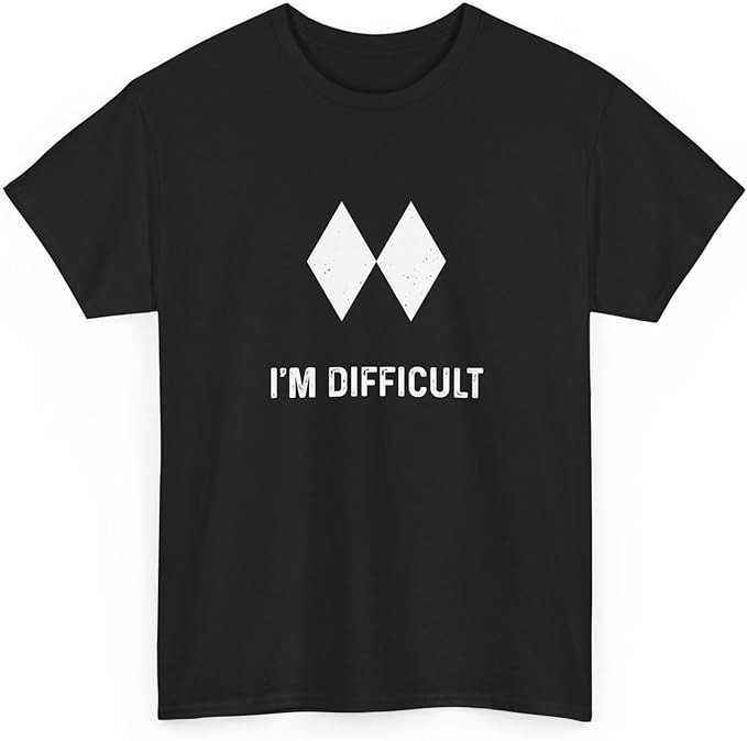 Skiing Shirt, I’m Difficult Skier Ski Skiing Winter Sports Lover Women Men Shirt
