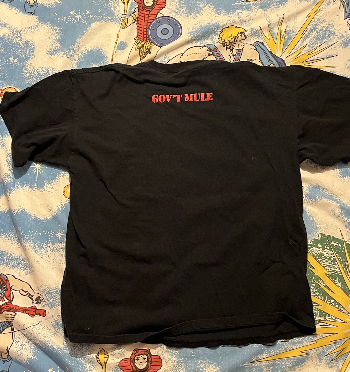 VTG Gov't Mule Band T-shirt Rebirth Of The Mule Tour XL Southern Rock Blues gallery