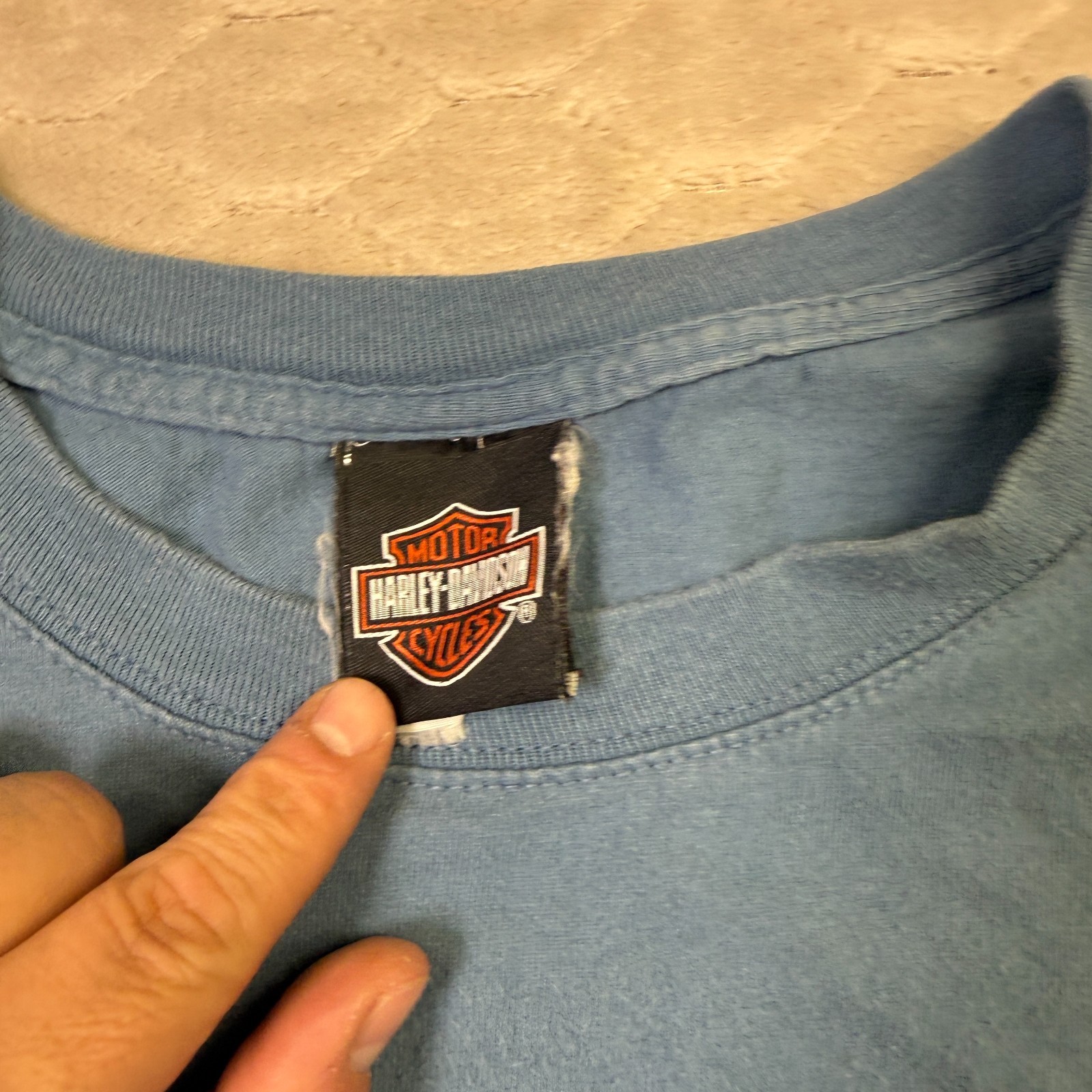 Harley Davidson Embroidered Logo Shirt Sz XXL Vacaville California See Pics gallery
