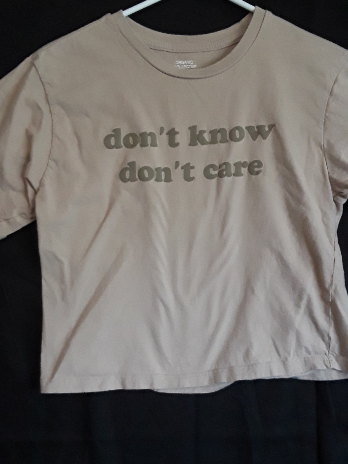 Dont Know Dont Care T Shirt XS teens gallery