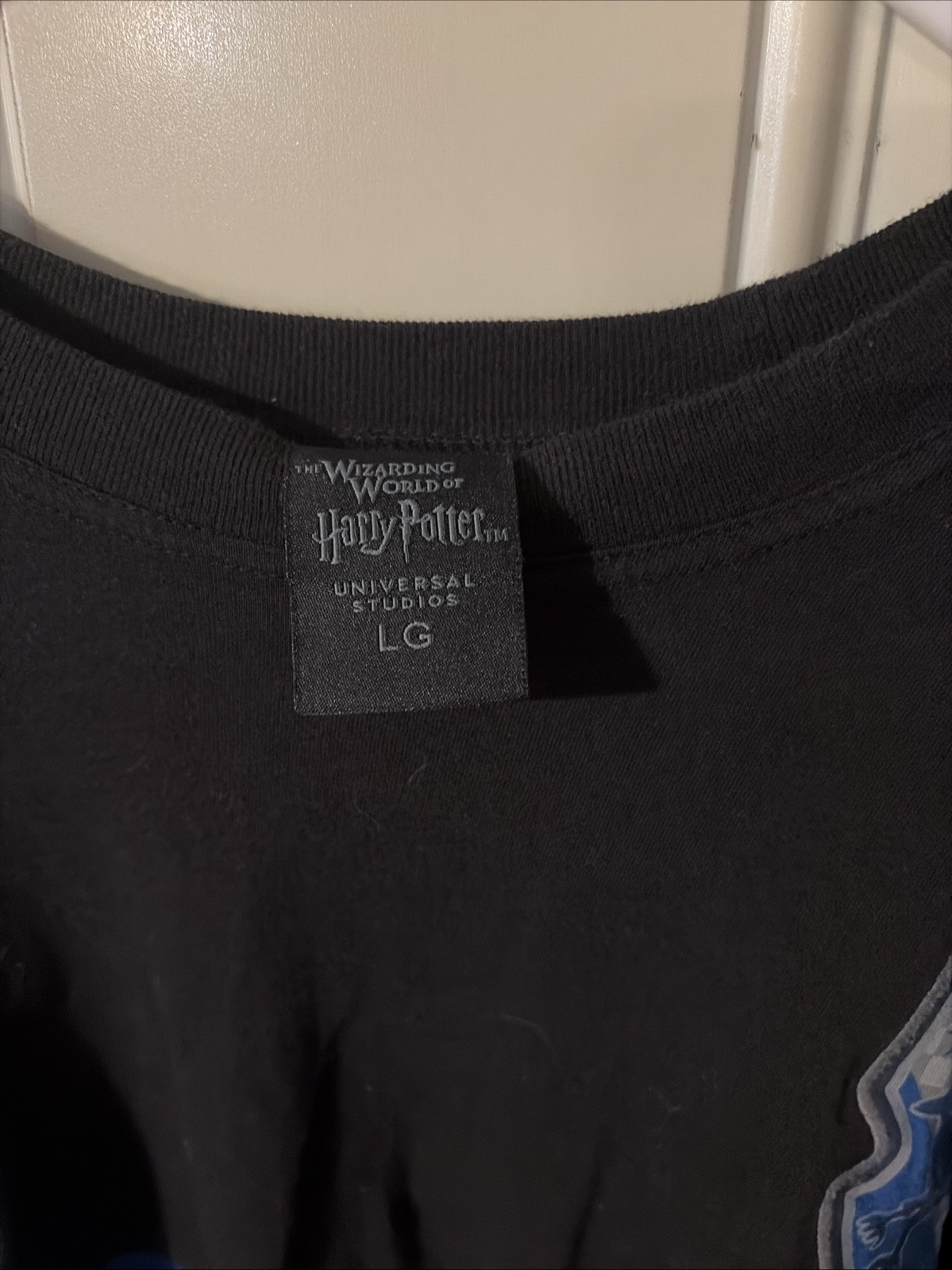 Harry Potter Ravenclaw Lg Long Sleeve Shirt Blue And Black gallery