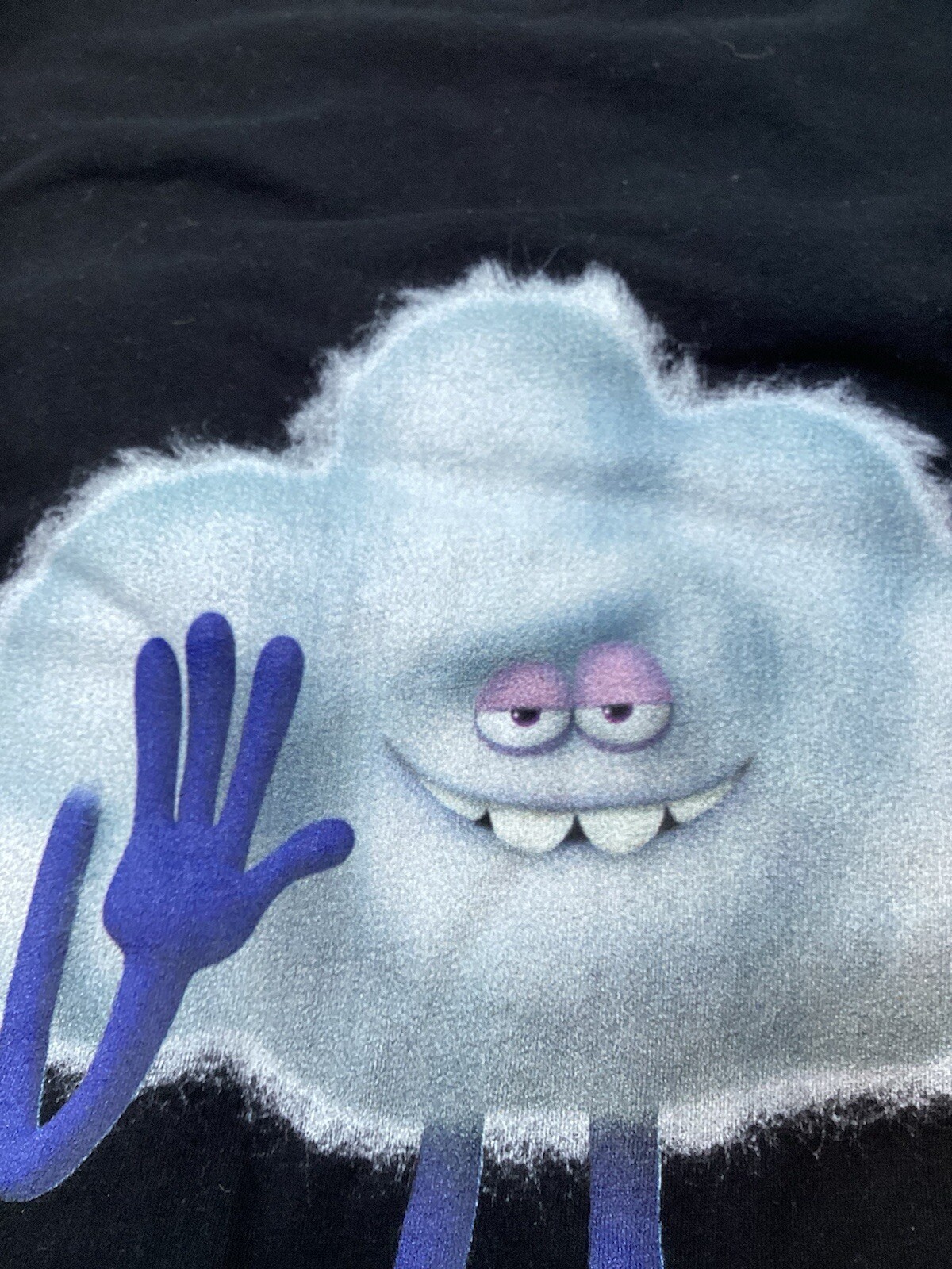Trolls World Tour Hey Cloud Guy Mens T-Shirt Sz 2XL Pre-Owned Black gallery