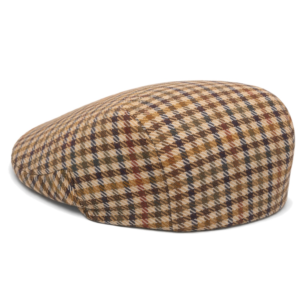 Boys Tweed Flat Cap Check Pattern Baker Boy Hat Kids Classic Ivy Cap Warm gallery