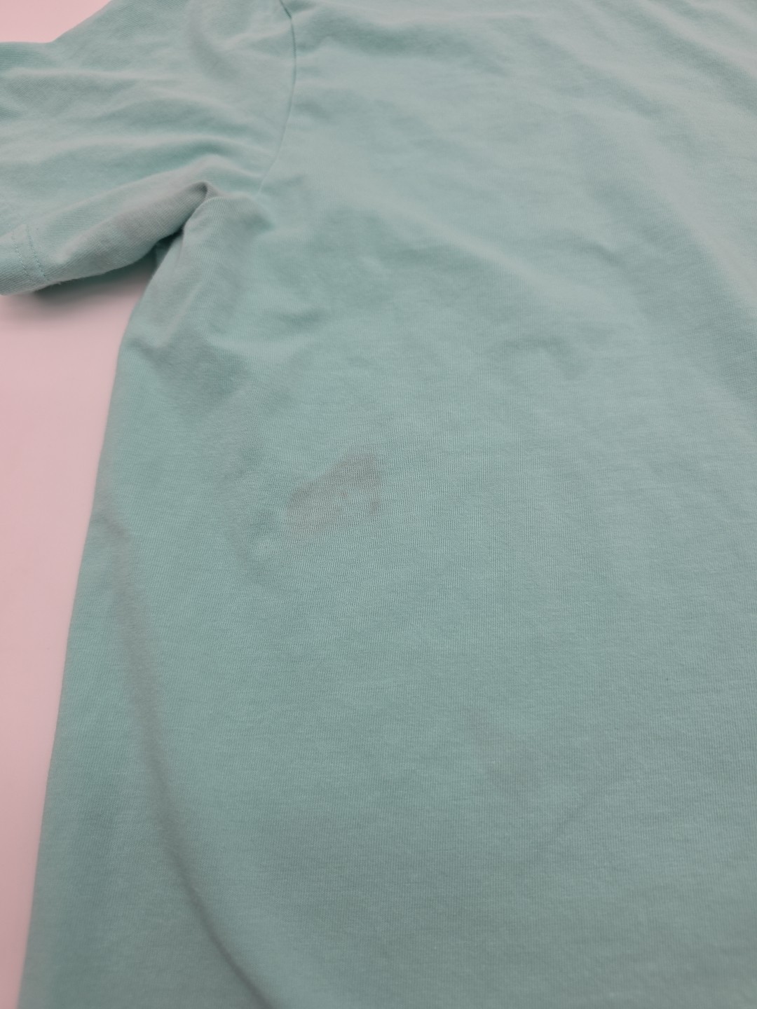Express T-Shirt Men M Green Stretch Solid.#44699 gallery