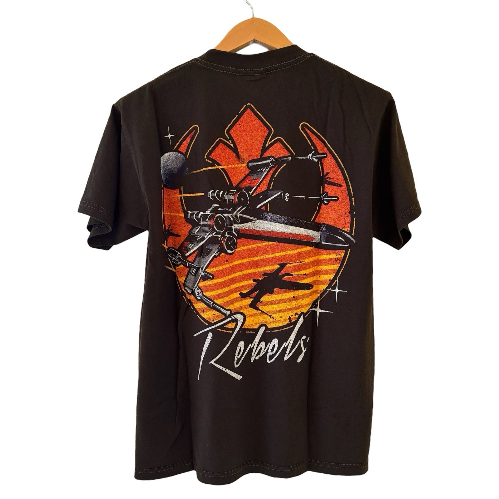 Vintage Star Wars Classic Rebels Darth Vader Modern T-Shirt REPRINT Size Large gallery