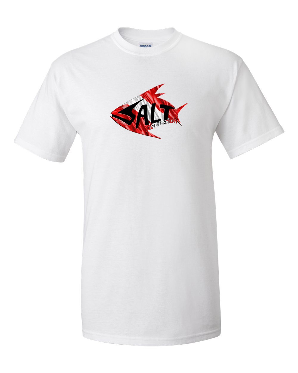 Salt Addiction Dive Flag Logo Fishing Short Sleeve T Shirt Ocean gallery