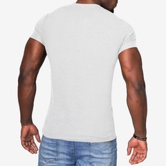 Elastic Fabric Men’s T-shirt Applicable Gender Female Moderate Elasticity