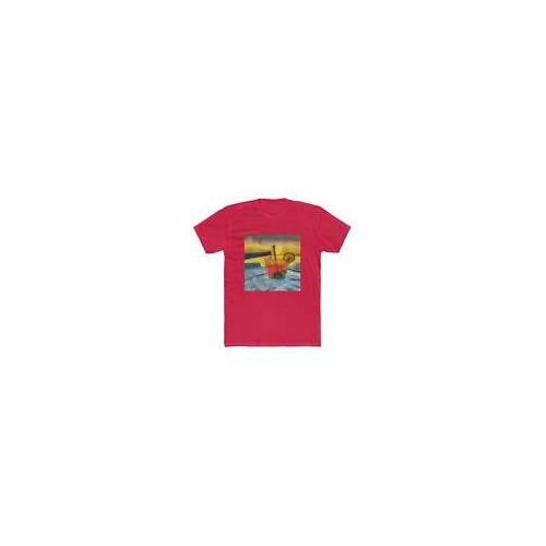 Happy Hour on Sifnos (Greece)- -- Men's Fitted Cotton Crew Tee gallery