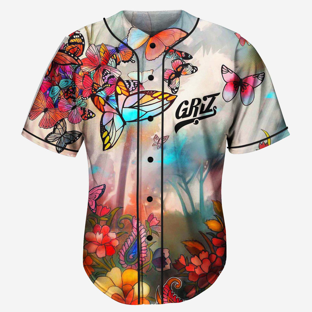 Griz heaven butterflies rave jersey
