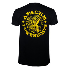 Represent ‘n Apache® Monochromatic Logo T-Shirt | Black