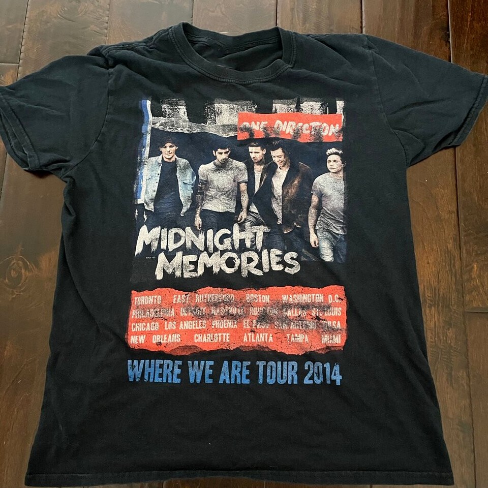 New One Direction Tour Gift For Fans Unisex S-5XL Shirt BI04_249