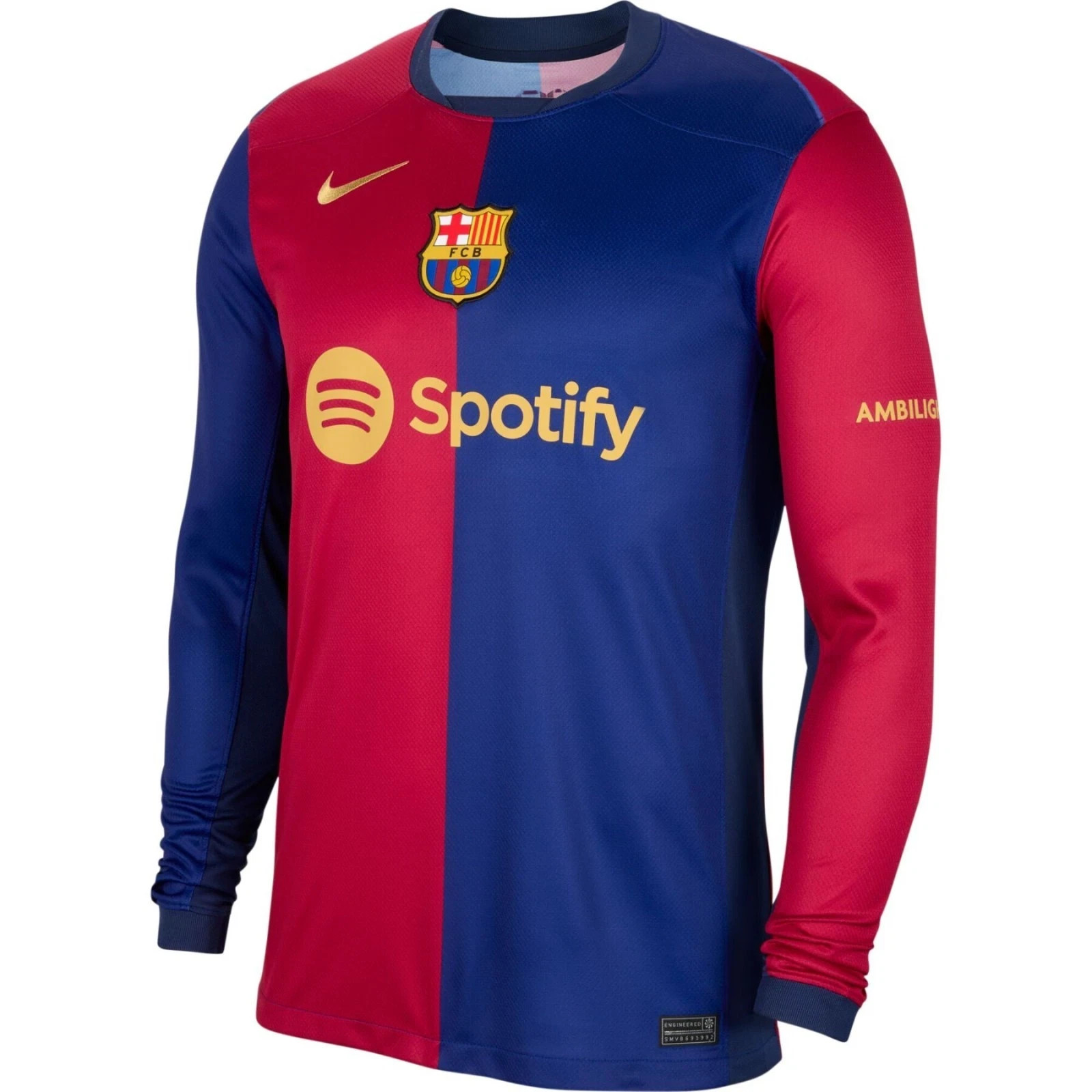 Nike FC Barcelona 24/25 Dri-FIT SIZE S Stadium Longsleeve Home Jersey FN8806 456